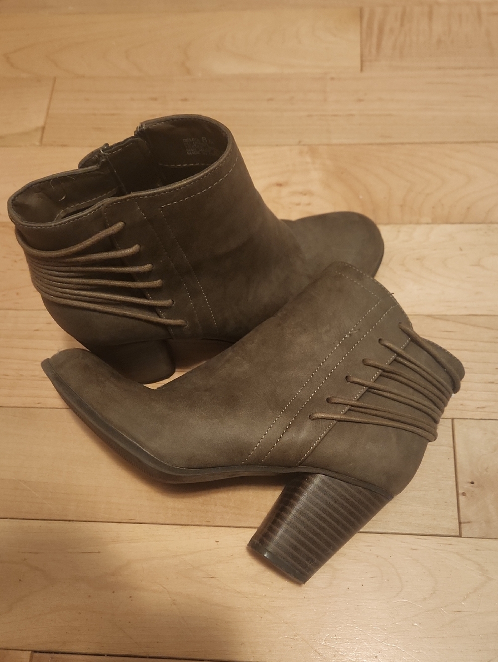 Madden Girl Suede Ankle Booties